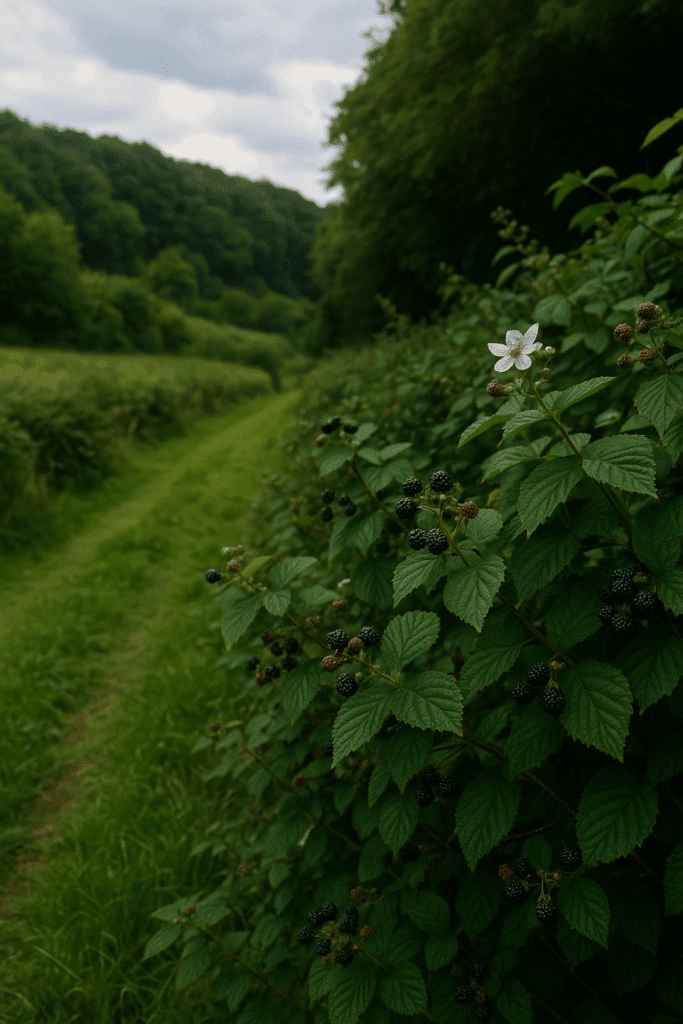 Blackberries on the side