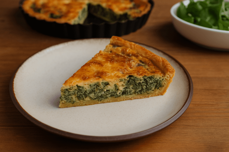 Nettle quiche