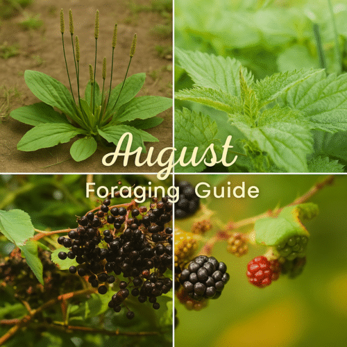 August Foraging guide