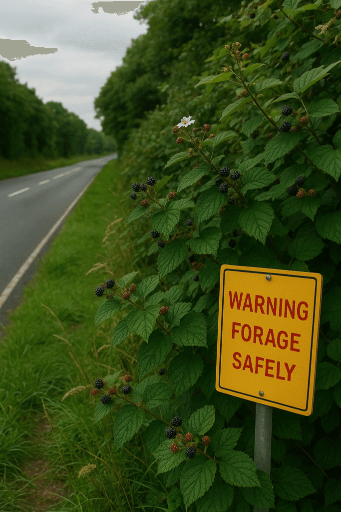 Forage safely