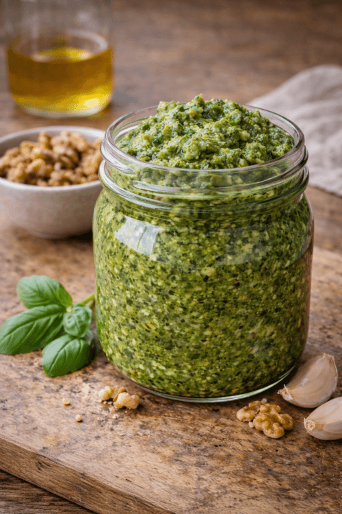 Walnut pesto