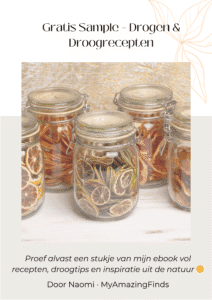 Gratis Sample – Drogen & Droogrecepten (E-book)