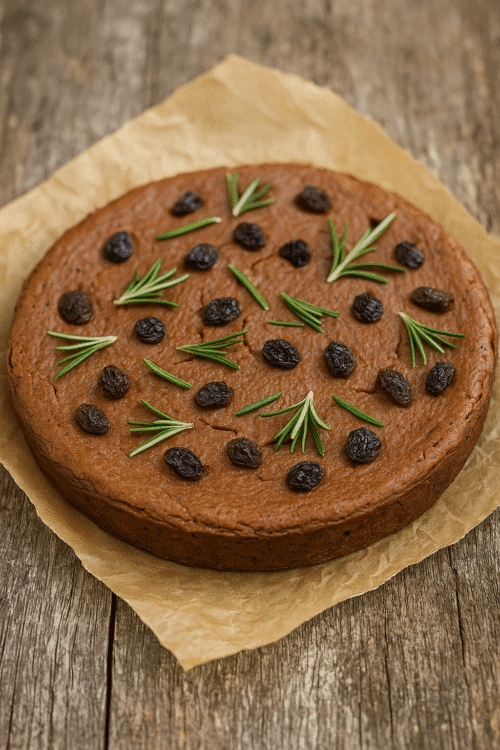 Castagnaccio (Chestnut Cake)