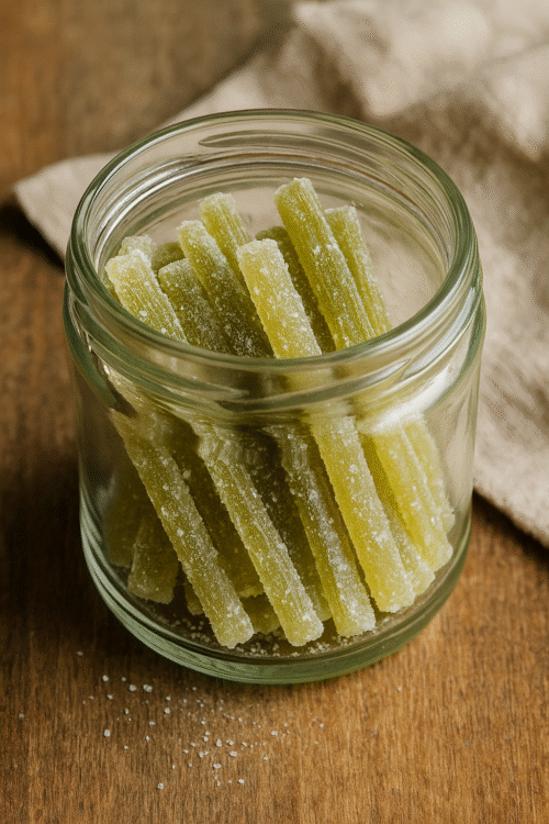 Candied Angelica Stems