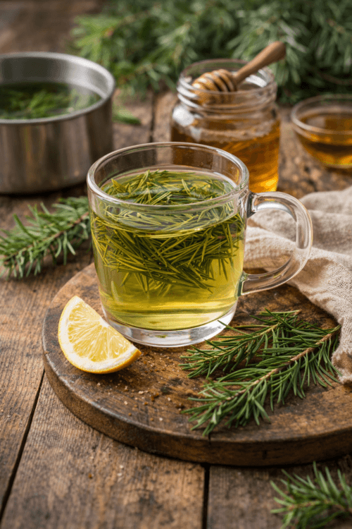pine needle tea