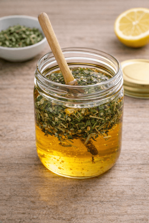 sweet woodruff infused honey