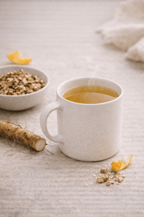 Dandelion root tea