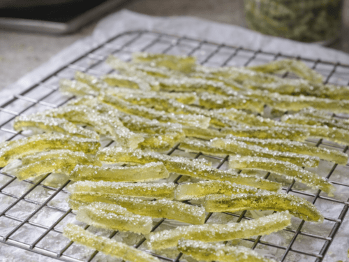 Candied Angelica Stems